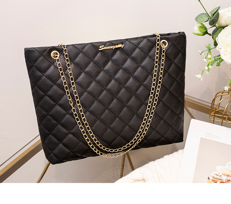 341g Weight Polyester Lining Material Magnetic Buckle Closure Type Double Shoulder Straps Strap Type Tote Bag Bags Type Daily, Street Occasion Pu Leather Material Solid Color Pattern All Seasons Season Women's Gender Classic Style, Streetwear Style Square Shape Medium Size Women's Medium Pu Leather Solid Color Classic Style Streetwear Square Magnetic Buckle Tote Bag 12