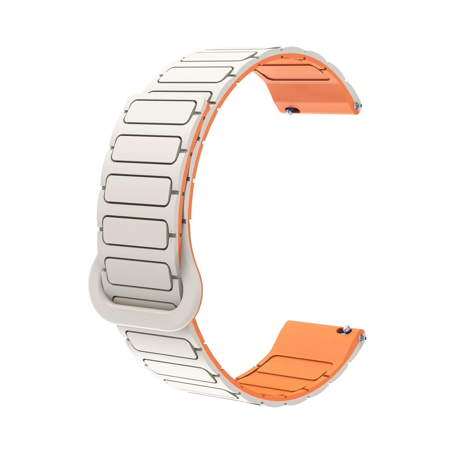 Подходит для Samsung/Huawei/Huami/Garmin/Loop I-образный магнитный силиконовый ремешок 12/18/20/22 мм