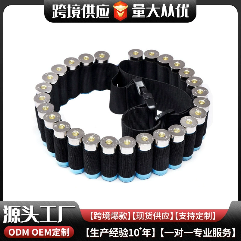 Спорт на открытом воздухе 27-луночный ремень для дробовика Тактический 12 г пулевой ремень CS полевая Охота Стрельба ремень для хранения дробовика