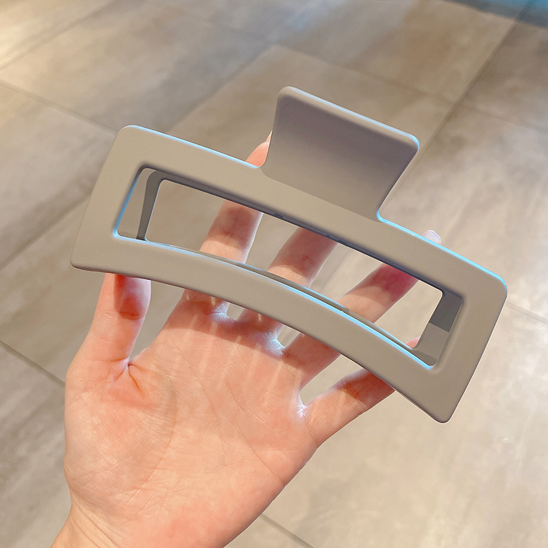 2025 estilo coreano nuevo clip de tiburón grande temperamento elegante pinza para el cabello de alta calidad para mujer