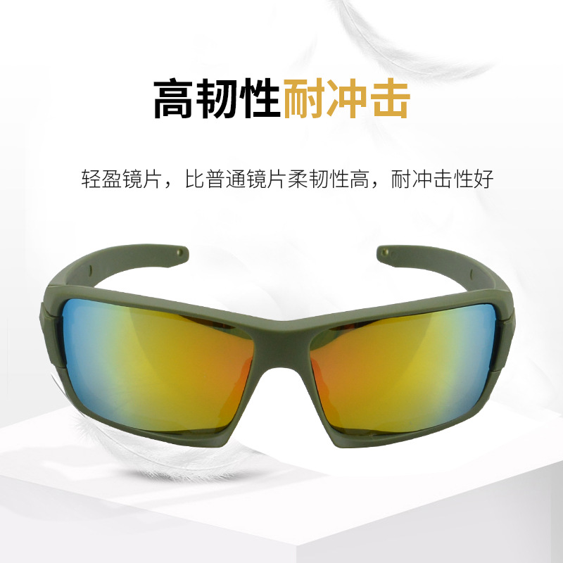 Wholesale tactical protective goggles CS real shooting anti-impact tactical goggles fire-resistant frame available for fire fighting