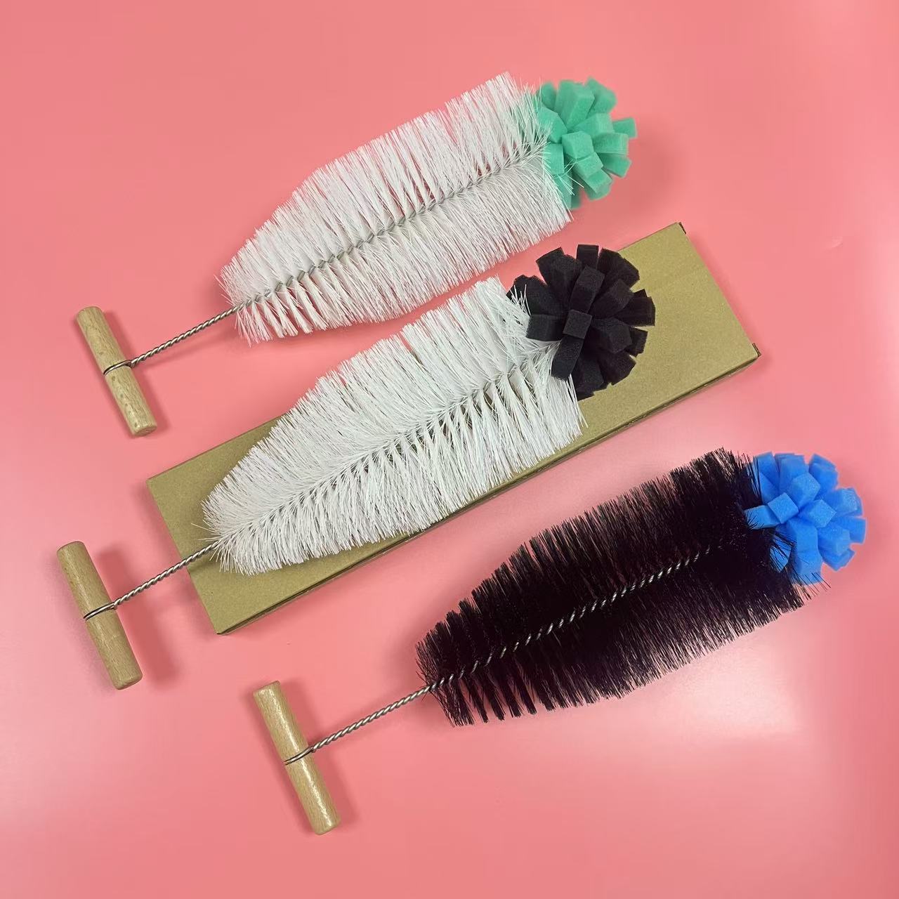 물병 브러쉬 세트 (3가지 색상)