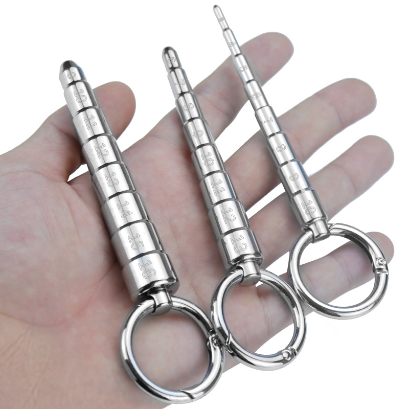 Roluck Plug uretrale in acciaio inox, perle per prostata, stimolare il pene dilatatore per uomini, masturbazione per principianti e professionisti (155 mm Roluck Plug uretrale in acciaio inox, perle per prostata, stimolare il pene dilatatore per uomini, masturbazione per principianti e professionisti (155 mm