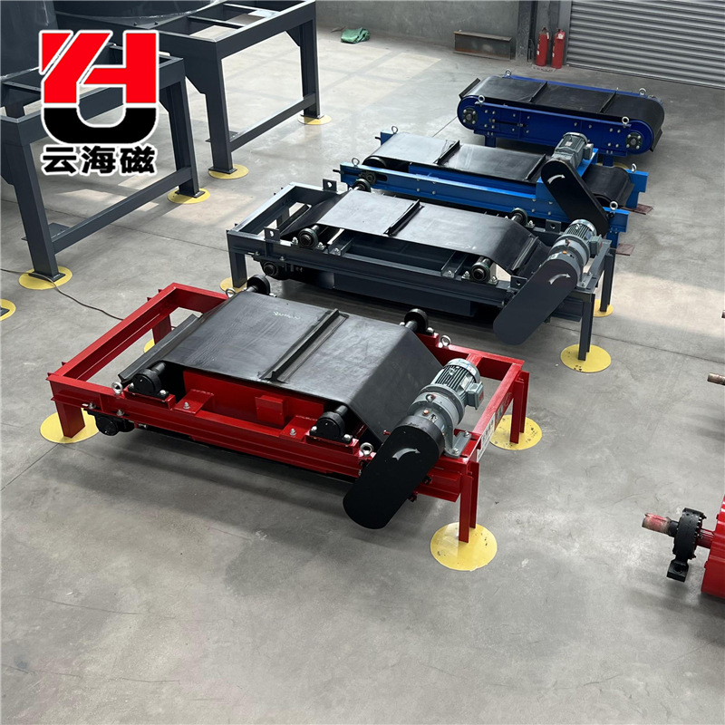 粉料除铁器强磁永磁除铁器 永磁自卸式除铁器磁选机滚筒除铁机