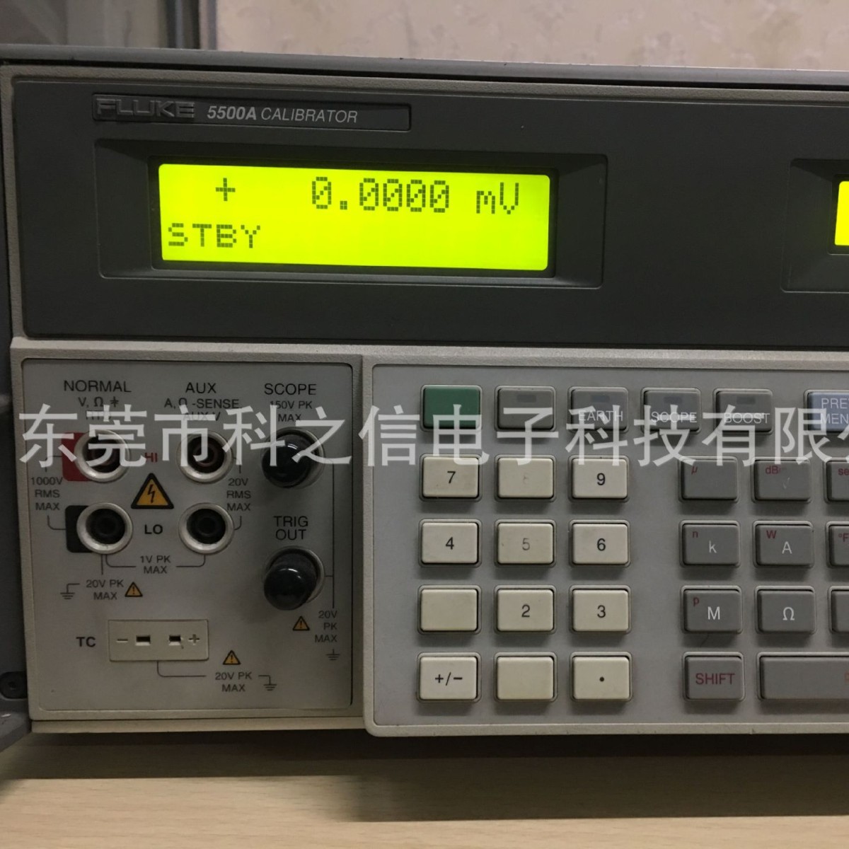 出售+回收美国福禄克FLUKE5520A万用表校准仪FLUKE5500A