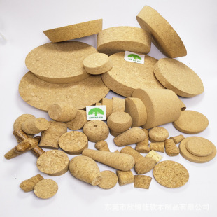 Spot custom processing wine wine wine oak stopper cone T-shaped synthetic natural cork