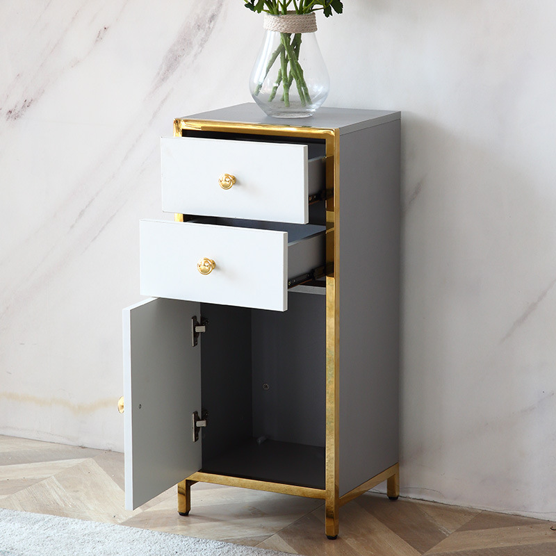 理发工具柜发廊专用储物不锈钢剪发柜子工具台置物架美发店工具柜