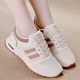 Cross-border women's shoes spring soft-soled sports casual shoes explosions non-slip breathable mesh lightweight Joker travel shoes wholesale