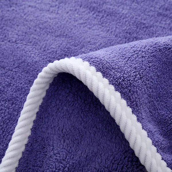 Coral bath towel