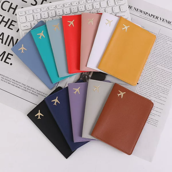 2026 Cross-Border Travel Can Be Customized with Company Logo, Pu Passport Cover, Overseas Passport Holder, Ticket Holder, Passport in Stock