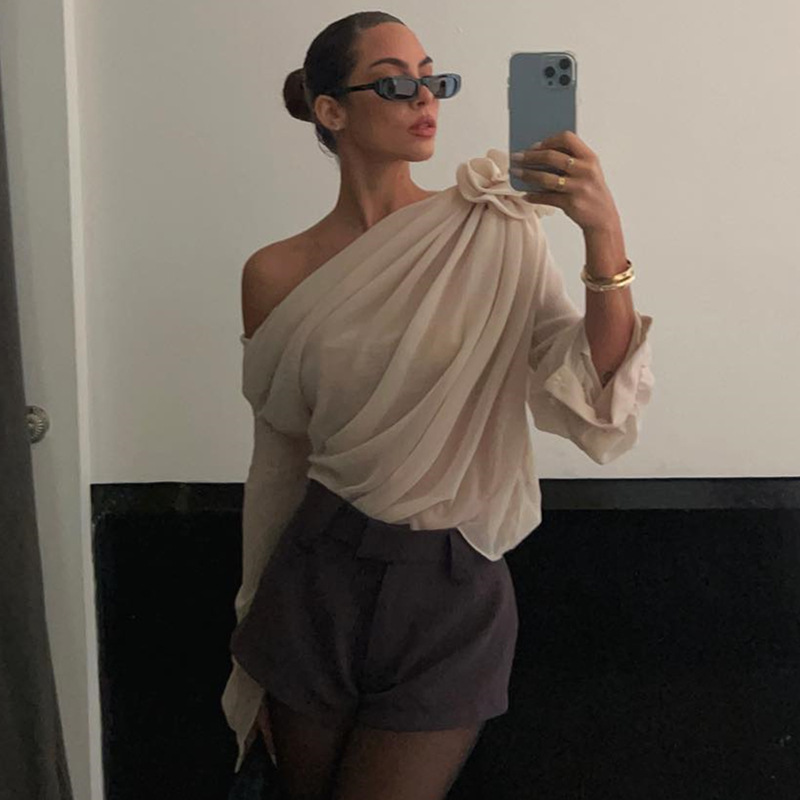 Stylish long sleeve top