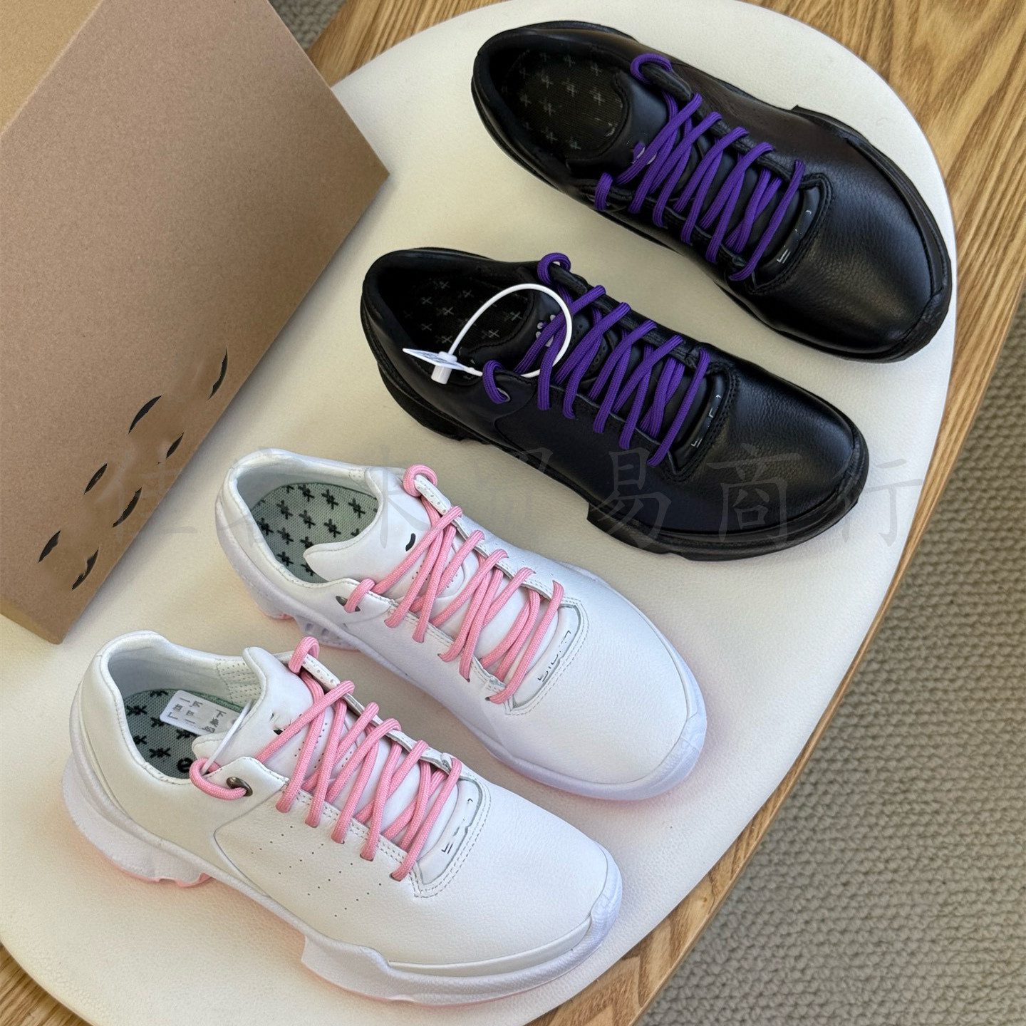 동관 고품질 대외 무역 오리지널 주문 여성 야외 캐주얼 신발 스포츠 통기성 미끄럼 방지 Cowhide 하이킹 신발