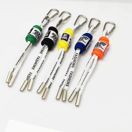 Bag zipper ribbon pendant keychain, pants-decorative webbing charm, bag accessory, clothing ribbon decorative clip