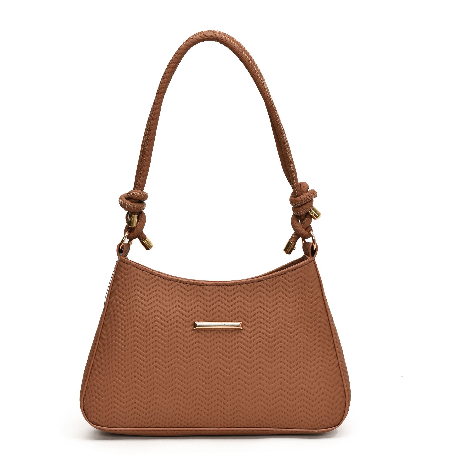 Bolsa de hombro de alta sensación para mujeres 2024 nuevo estilo de moda bolso de estilo extranjero bolso de hombro de mujer retro versátil bolso de hombro