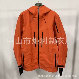 风衣旅行滑雪垂钓户外运动风衣订制防水拉链冲锋衣定做风衣制衣厂