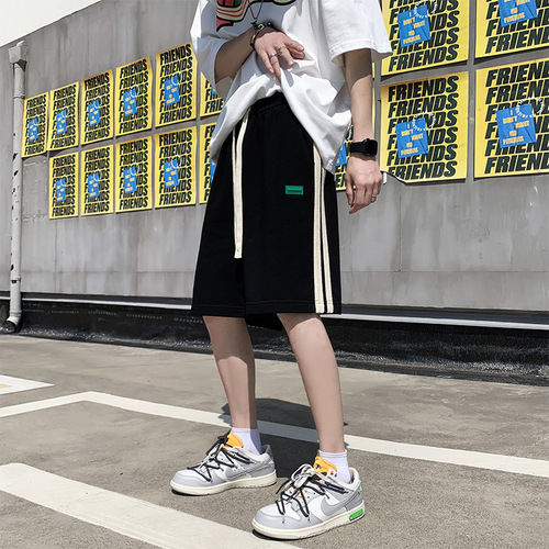 Men's Basketball Shorts American Summer Thin Loose Casual Streetwear Brand High Street Plus Size Five-Piece Athletic Pants