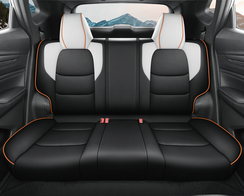 Second-Generation Changan X5Plus Seat Cover with Perforated Leather and Wear-Resistant Cushion, 2026 Model Changan X5Plus Dedicated Full-Cover Seat Cover