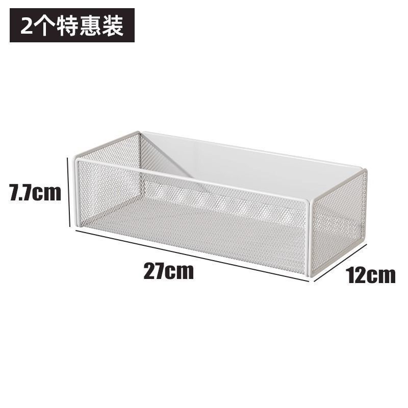 厨房冰箱侧收纳磁吸置物架侧面旁边的架子边缝隙挂篮筐免打孔|undefined