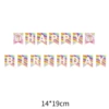 Unicorn birthday flag