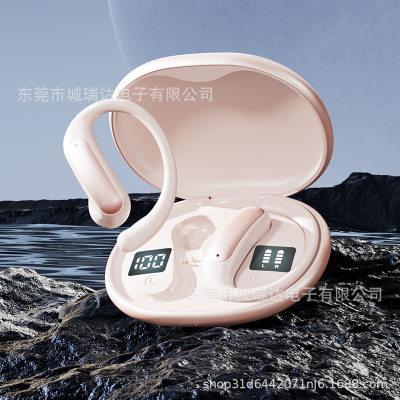 跨境2025新款蓝牙耳机无线挂耳式AI翻译耳机久戴不痛超长续航降噪|undefined