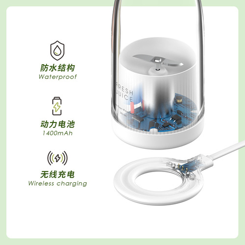 Cross-border Youguo Juicing Cup Small Portable Multi-Function Electric Juicer Wholesale Home Wireless Charging Juicer