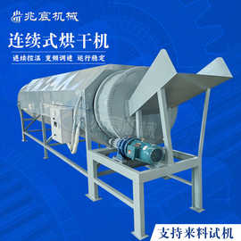 厂家供应连续式水稻玉米粮食干燥机 工业盐水渣矿粉电加热烘干机