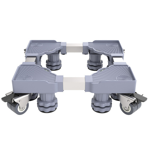 Universal Anti-slip Height Increasing Shelf for Washing Machine, Refrigerator Support Rack with Swivel Wheels, Washing Machine Base Stand