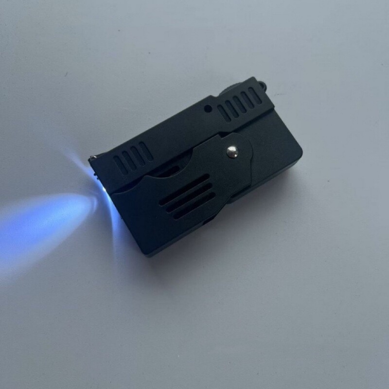 2502电弧照明打火机点火器防身礼品USB充电折叠枪式打火机|undefined