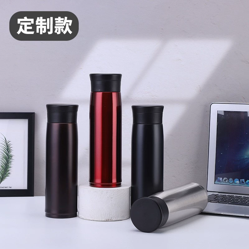 Подгонянный 304 нержавеющей стали прямой ТЕРМОС Портативный Вакуумный прямой чашка пара детей бизнес чай чашка