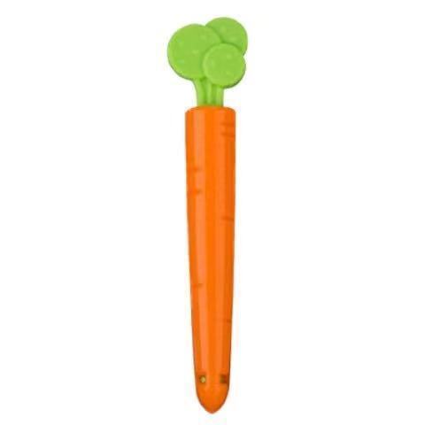 Carrot sealing clip food bag clip kitchen snack food preservation sealing clip artifact refrigerator sticker with storage box
