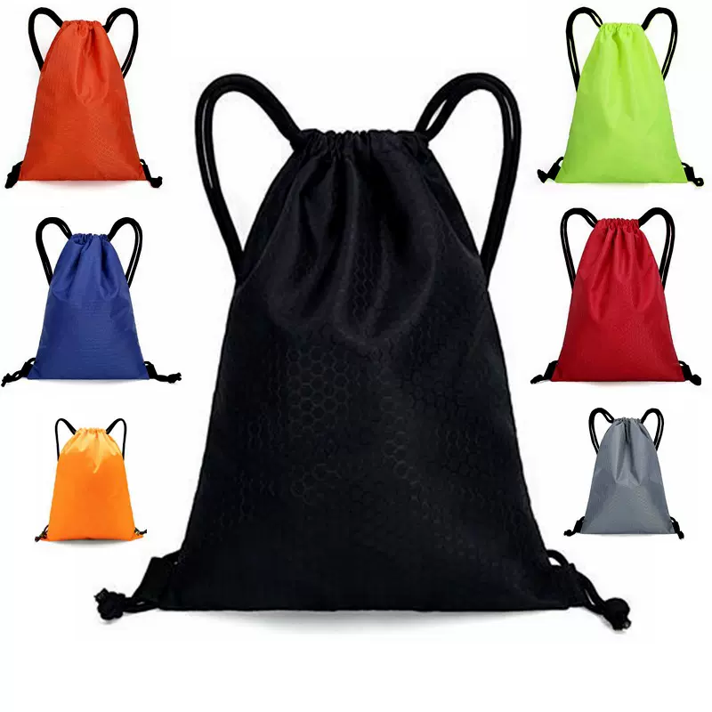 篮球训练包牛津布束口袋双肩足球袋运动马拉松赛事包学生补习背包