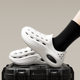 Hole Shoes Men's Non-slip Summer 2025 New Style Shoes for Stepping on Shoes Feeling Increased Beach Shoes with Baotou Outdoor Sandals for Men's Outer Wear