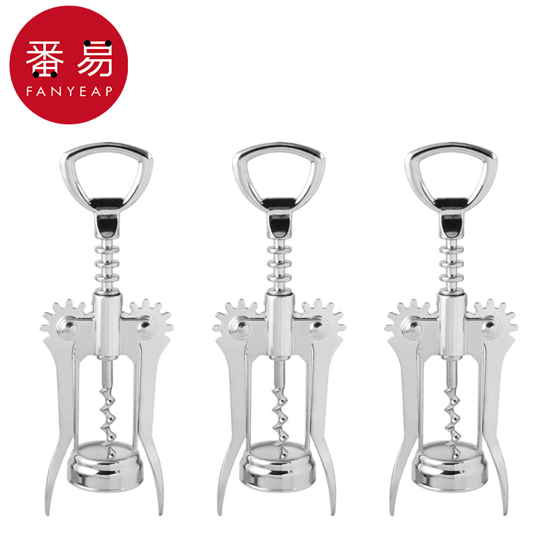 Abridor de botellas plateado 3