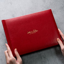 婚纱相册定 制高端影楼皮艺照片书制作宝宝成长相册本做结婚纪念