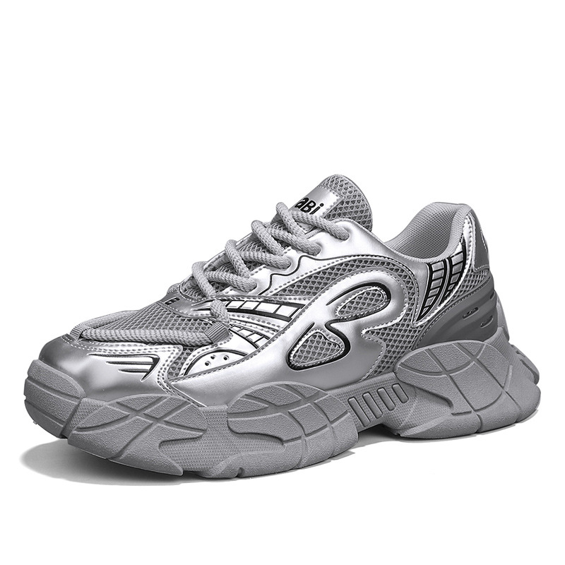 2024 Frühjahr Neue schwarze Sport-Freizeitarbeitsschuhe für Herren, wasserdicht, rutschfest, verschleißfest, Arbeitsschutz und Gezeitenschuhe_voghion.com