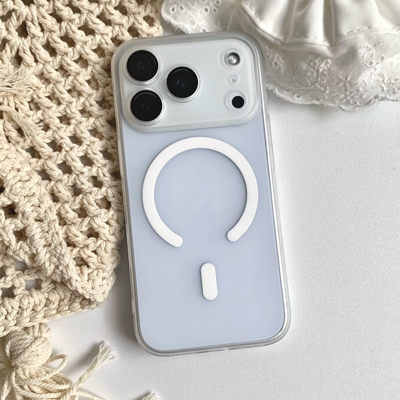 适用苹果17Promax超薄磨砂磁吸手机壳iPhone16带镜头膜肤感防摔壳|undefined