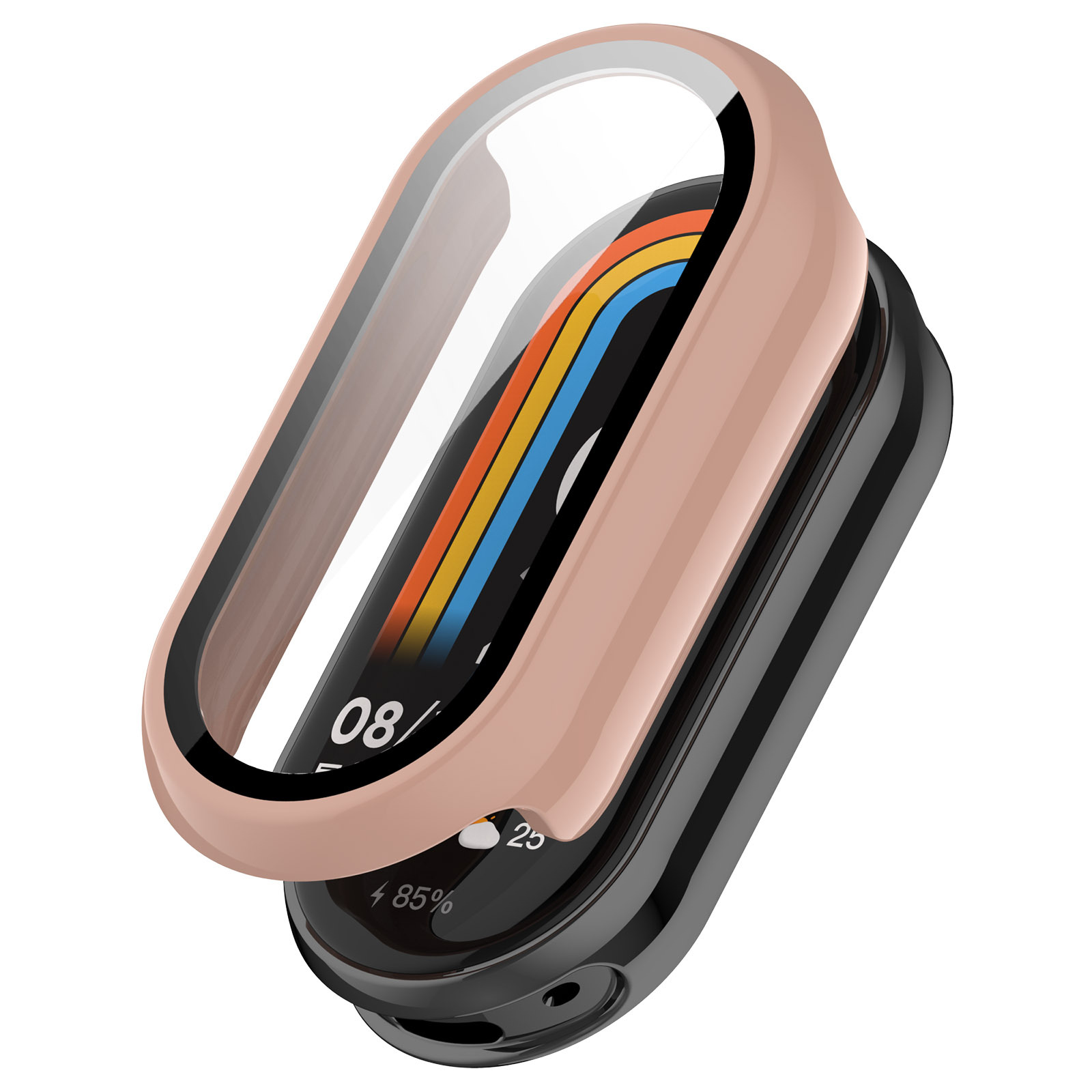 Xinyuan Shuntong is suitable for the NFC standard case and film integrated Mi 8/9 tempered film watch case of Mi Band 10 undefined