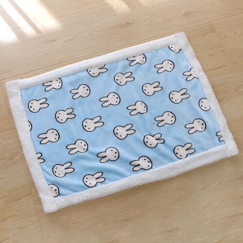 Cat Blanket Pet Throw Blanket Winter Small Blanket Dog Bed Mat Carpet Cat Nest Thick Cat Mat for Sleeping