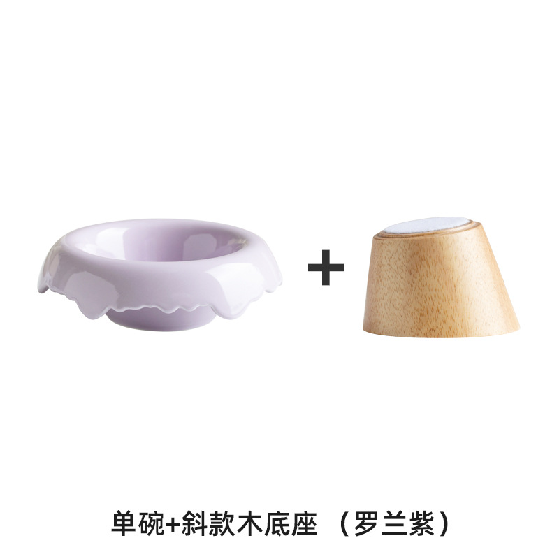 De alto aspecto de cerámica lindo aperitivo yogur de frutas desayuno postre tazón helado ensalada tazón pasillo joyería almacenamiento tazón