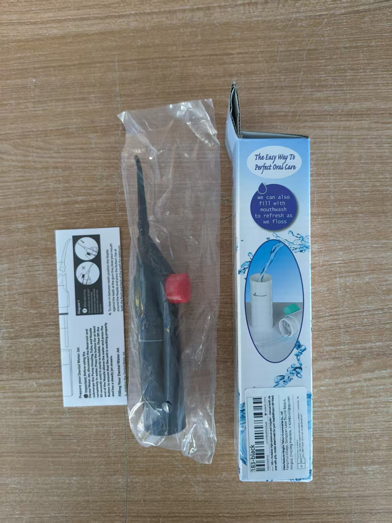 Caja de color Negro (boca redonda)