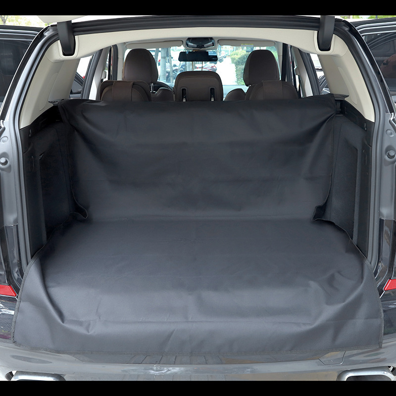 Cross-border car trunk two-button mat car rear pet anti-dirty mat outdoor picnic mat car trunk mat