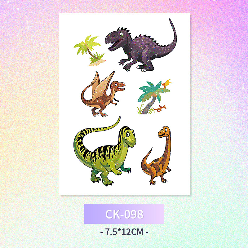 Glitter mariposa cara pegatinas tatuaje pegatinas hadas lavable impermeable de larga duración lindo unicornio ciervo Luna Estrella Planeta