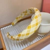 Yellow Patchwork Check