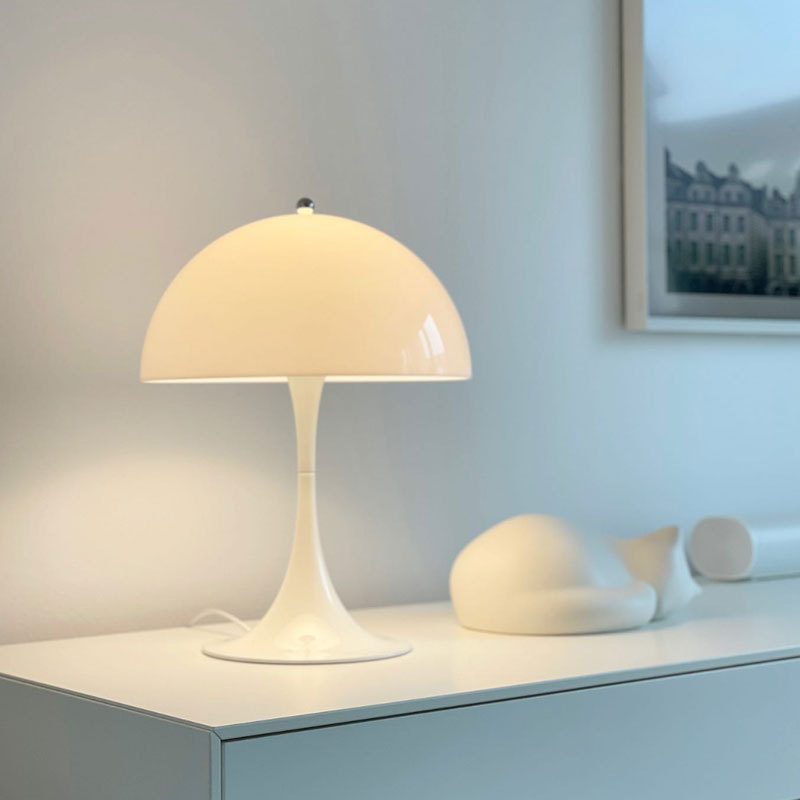 Scandinavian Panthella Bedroom Bedside Table Lamp Designer Model Room Creative Mushroom Classic Cross-Border Table Lamp Scandinavian Panthella Bedroom Bedside Table Lamp Designer Model Room Creative Mushroom Classic Cross-Border Table Lamp
