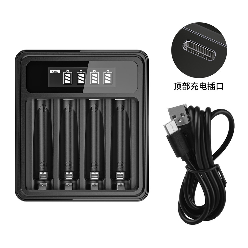 倍量5号リチウムイオン電池5号電池1.5v定電圧3400mwh大容量usb充電電池|undefined