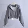 【Grey single piece】