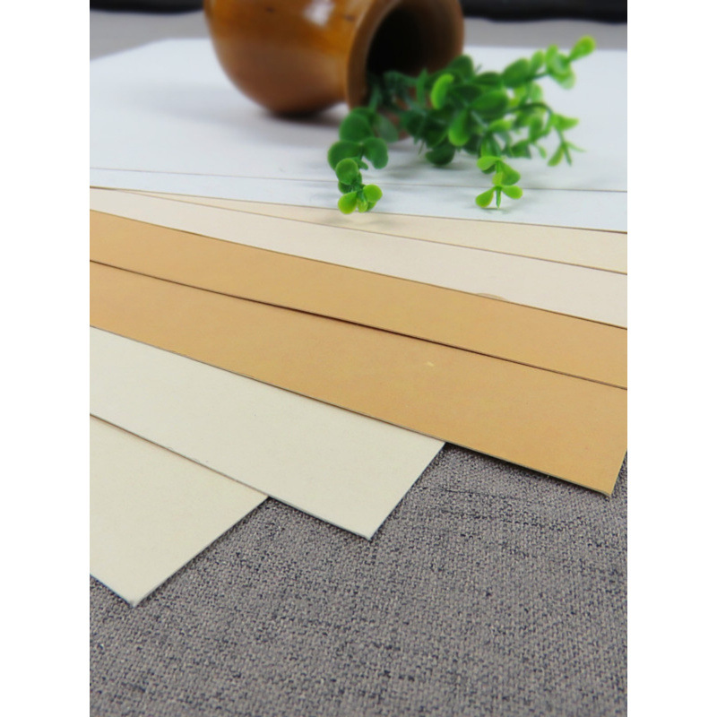 书法国画写生全白3 4宣纸卡纸熟宣工笔花鸟没骨画8寸10寸卡片纸