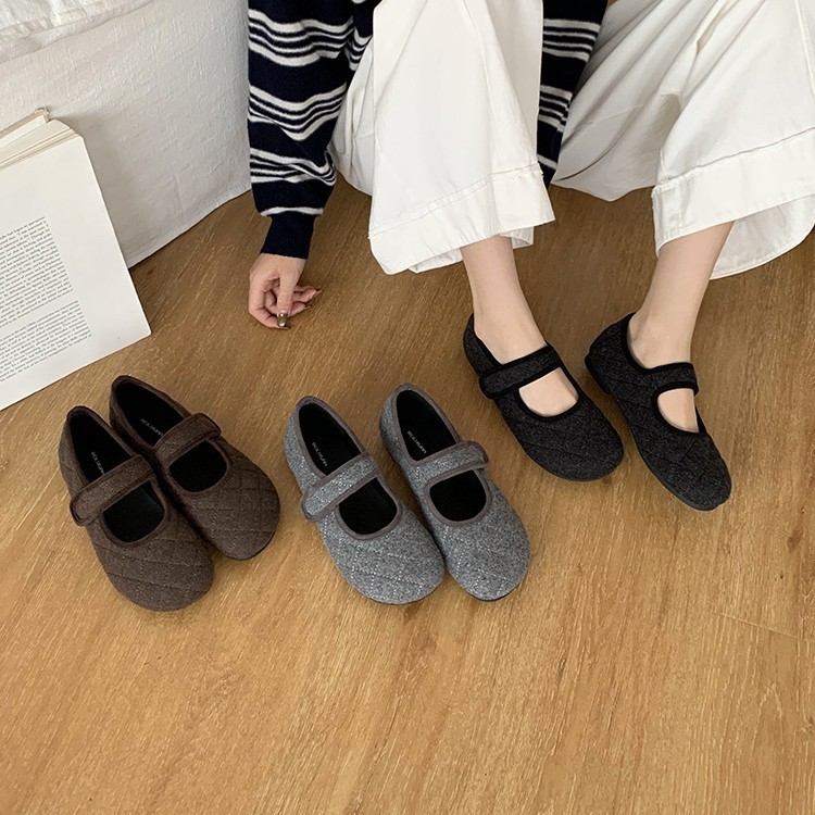 软底玛丽珍女鞋2025一脚蹬玛丽珍舒适勃肯鞋配裙子软底豆豆单鞋潮|undefined
