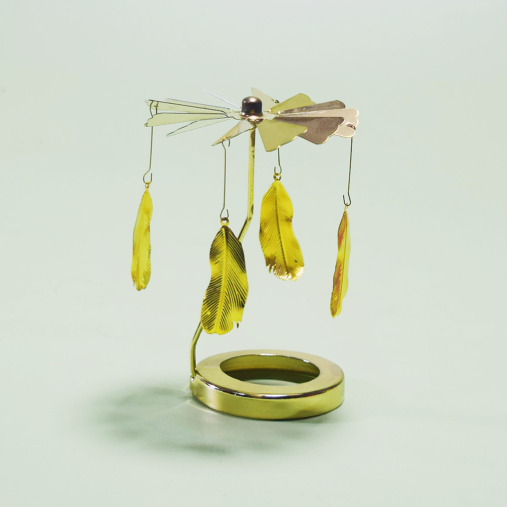 Profesional INS Amazon fabricante romántica aromaterapia vela de vidrio cubierta inteligente giratoria de acero inoxidable candelabro linterna