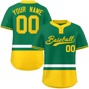 2025 Cross-Border Baseball Uniform Baseball and Softball Mesh High Temperature Sublimation Men's and Women's Double-Breasted Baseball Uniform